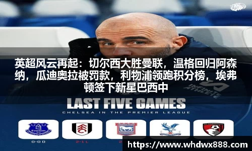 英超风云再起：切尔西大胜曼联，温格回归阿森纳，瓜迪奥拉被罚款，利物浦领跑积分榜，埃弗顿签下新星巴西中场